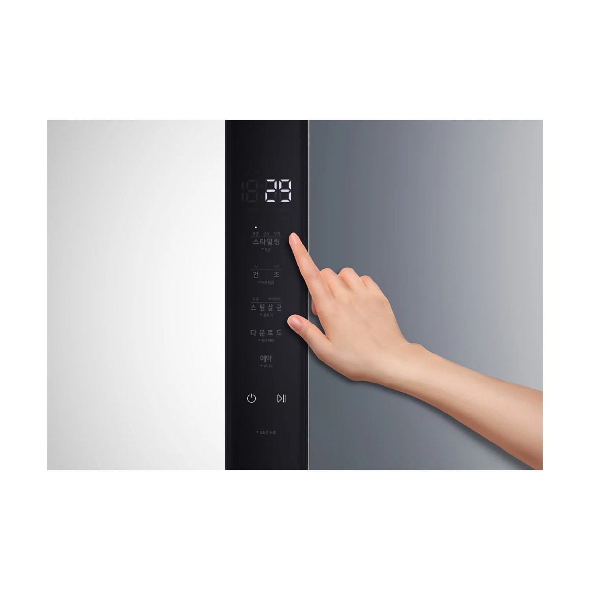 LG 스타일러 5벌 SC5GMR42S 도어 조작부 터치 패널